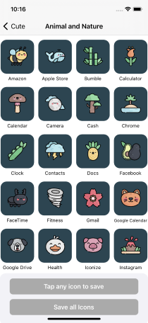 Iconize Icons Screenshot