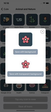 Iconize Icons Screenshot
