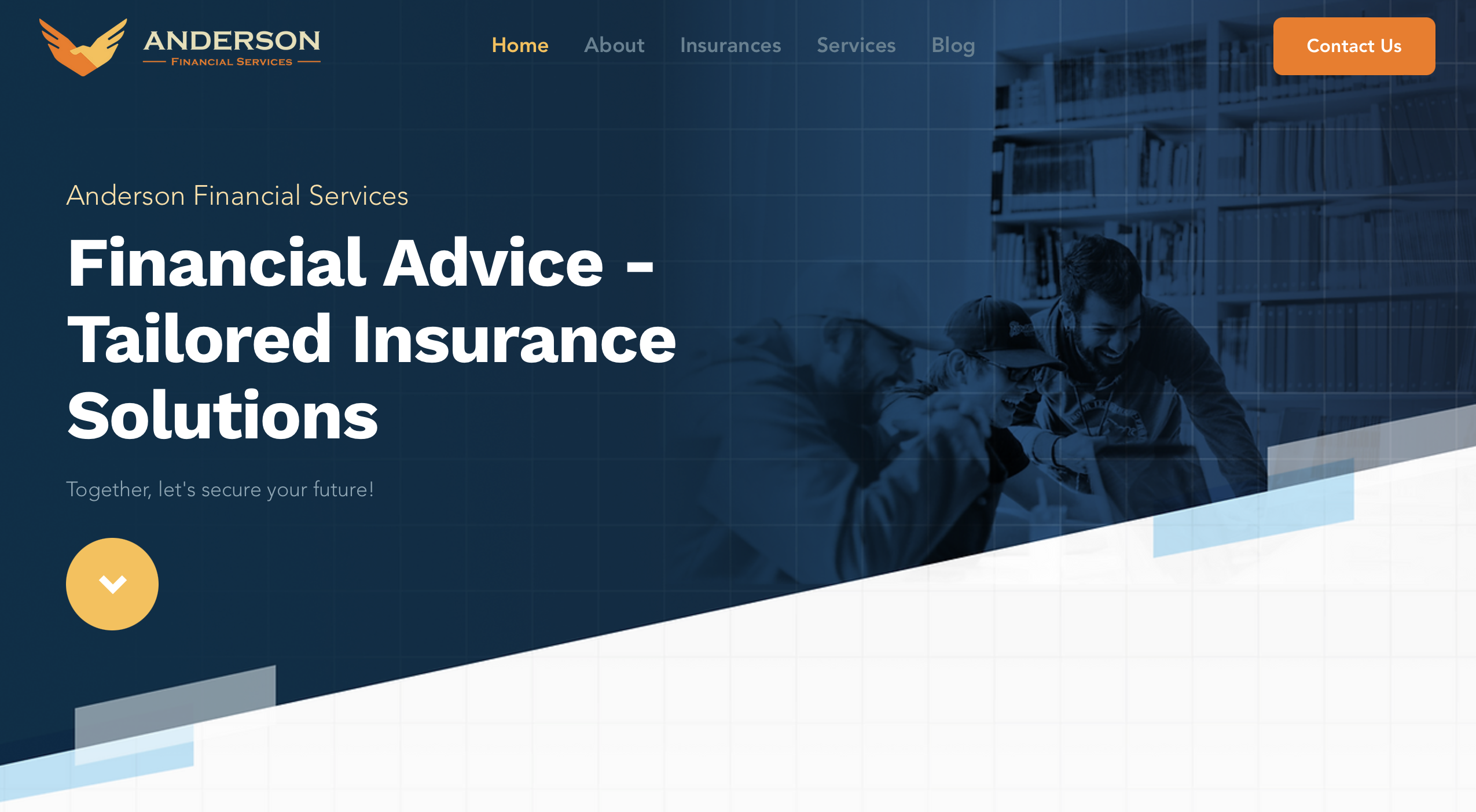 Anderson Financial Services Website Development